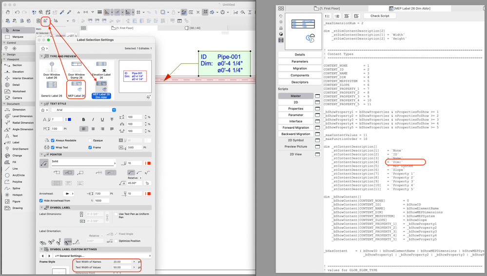 Dimension Label Object Modification.png