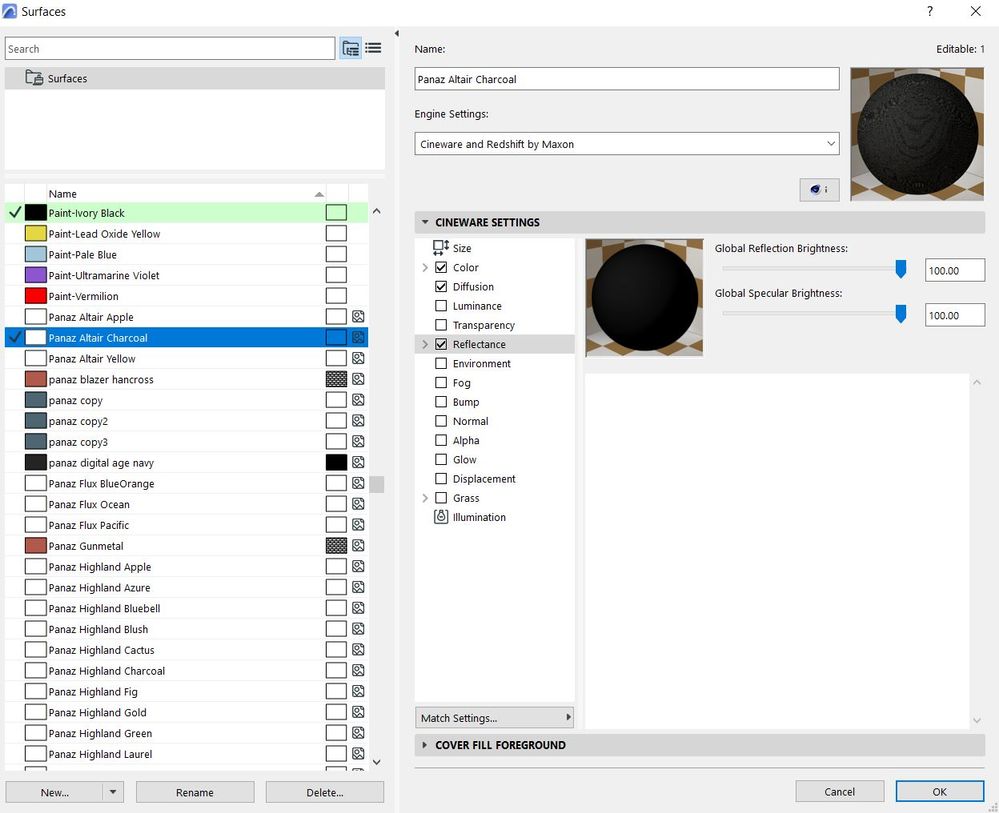 Surface Settings Archicad 26.JPG