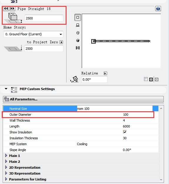 01. Pipe's Parameter (Outer Diamter, MEP System).jpg