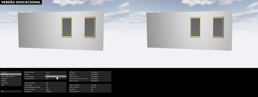 VistaEstereoEsquerdaDireita_WrongtRectangularWindows_UsingSetUpMultipleDisplaysAsOneLargeVerticalDesktopVERTICALSPAN_NVIDIAGeForceGTX460.JPG