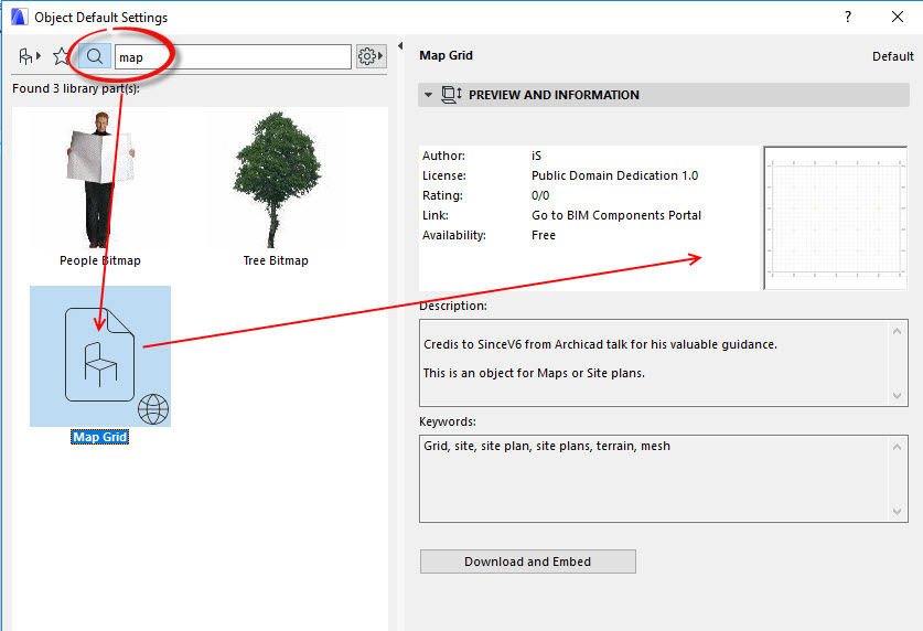 MAP.gsm tool on ArchiCad 20. Graphisoft Community