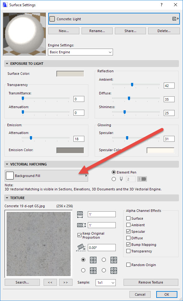 SCALE FILL/HATCH ON SECTION/ELEVATIONS - Graphisoft Community