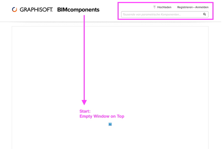 BIMcomponents_01_Start homepage.png