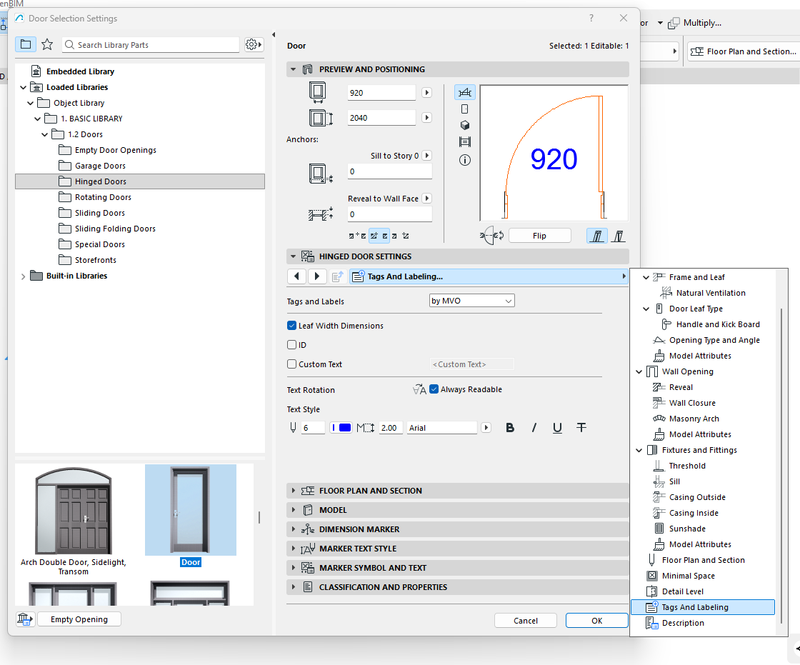 Door Tags and Label archicad template.png