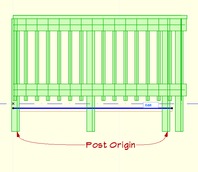 Railing with profile post_Right Elevation.png