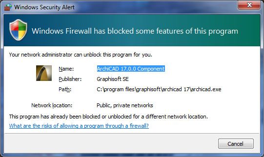 Archicad - Windows security alert.jpg