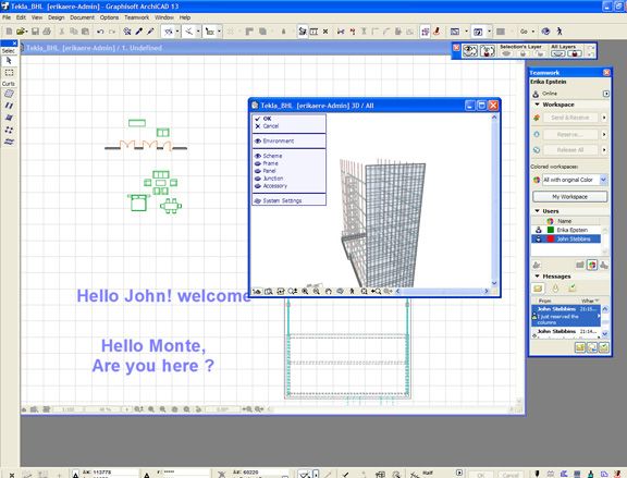 Adjusting a CW to see how it fits on the Tekla Structure.jpg