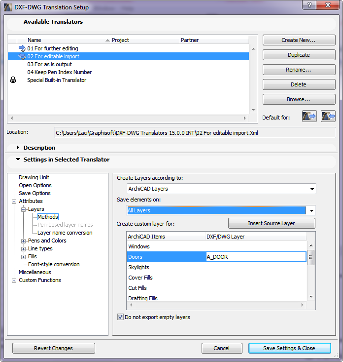 DWGTranslator-DoorCustomLayer.png DWGTranslator-DoorCustomLayer.png
