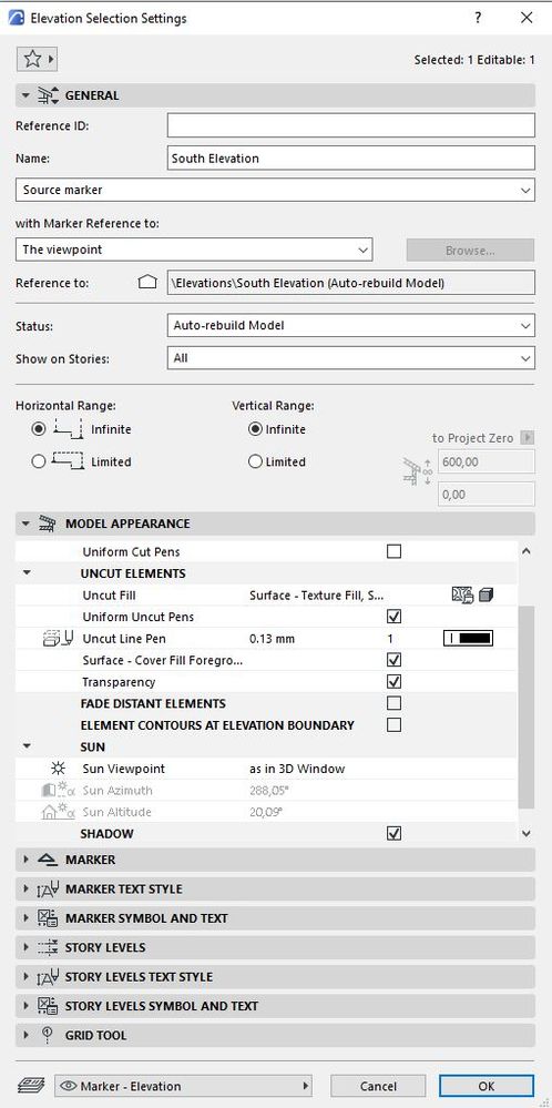 South elevation settings.JPG