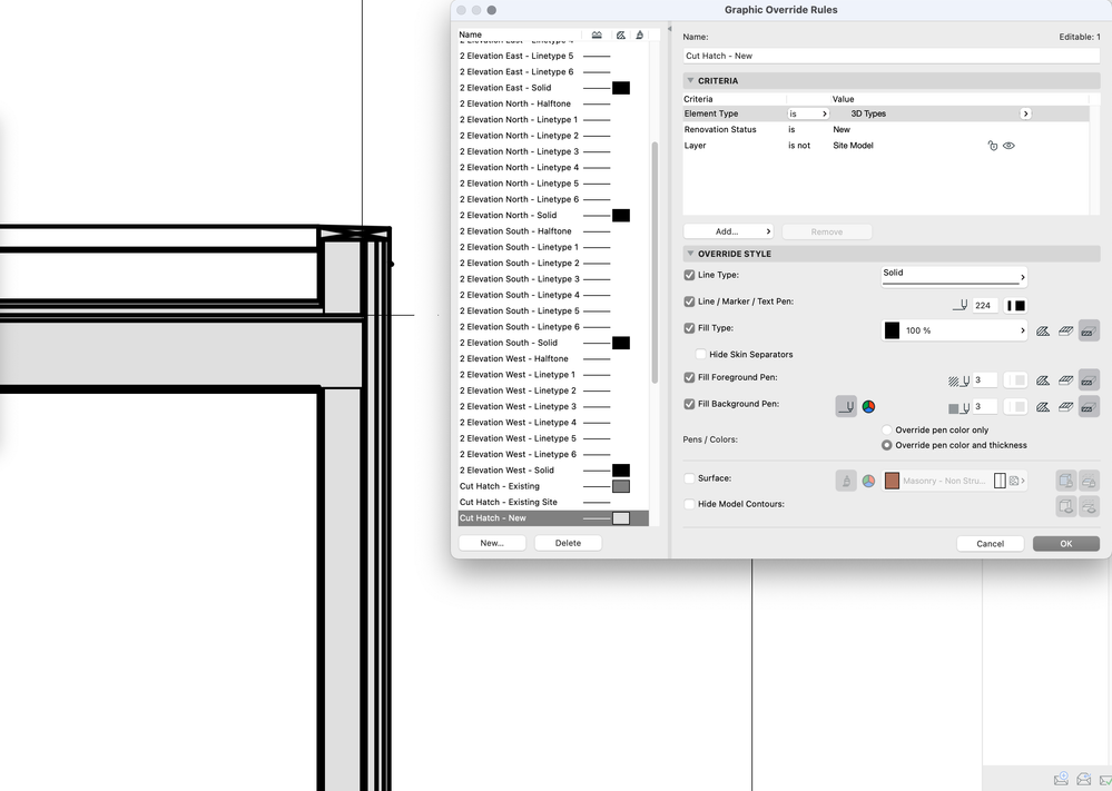 Section - Hide Skin Separator off