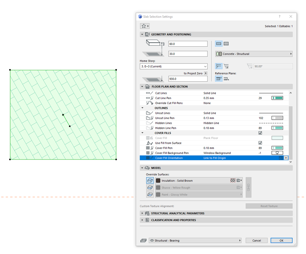 Align 3D Texture To 2D Fill - Graphisoft Community