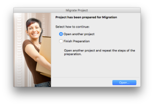 migrate project
