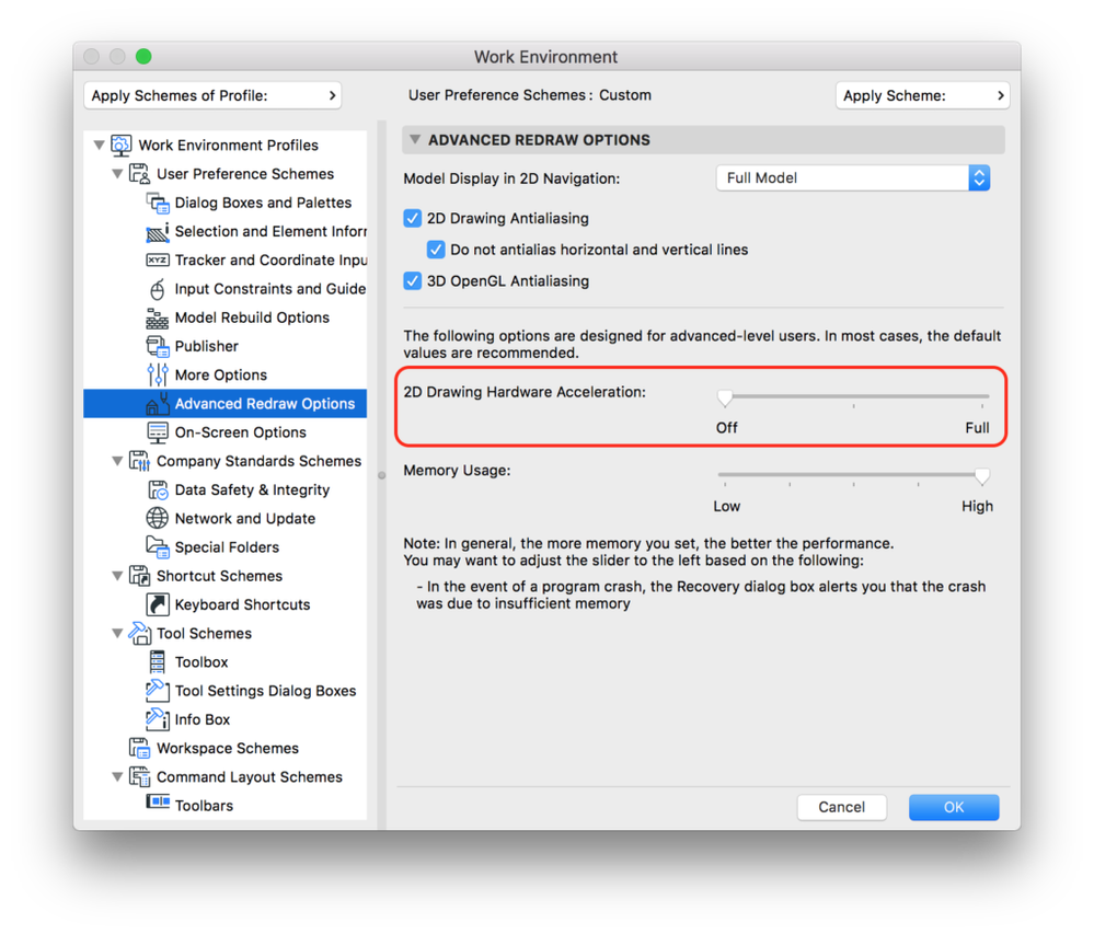 2D Drawing Hardware Acceleration