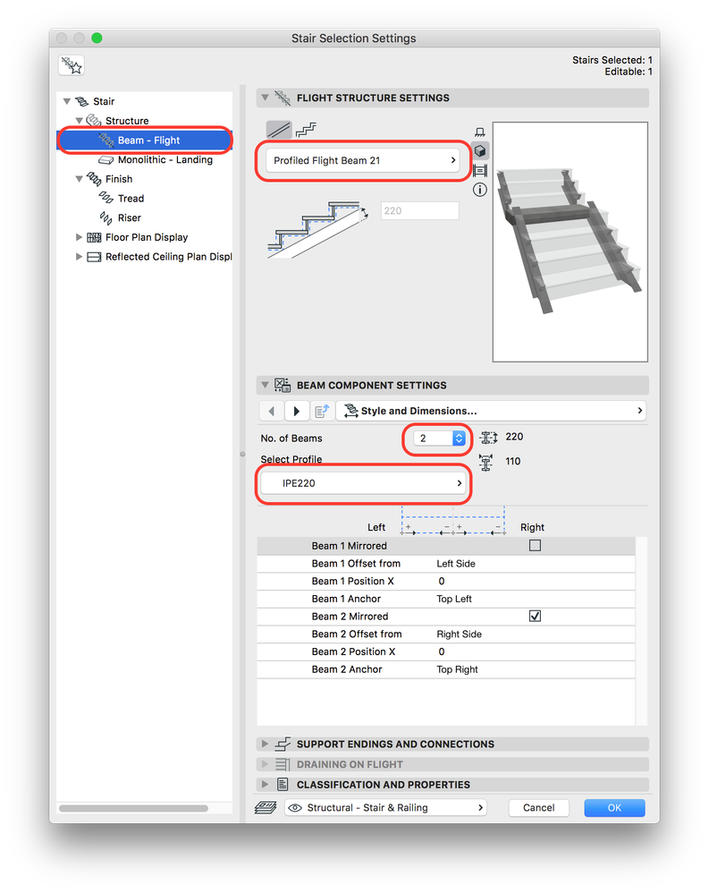 Stair_Beam_settings