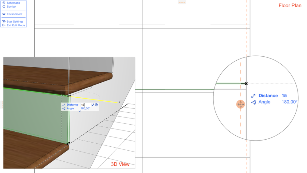 Open Stringer - Editing Riser Open Stringer - Editing Riser
