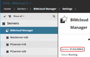 After first run of BIMcloud installer