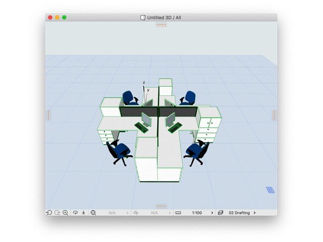 office_layout_ARCHICAD_object.gif