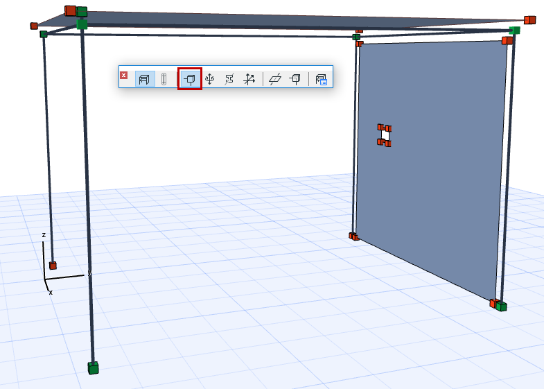 Figure to be loadedHow to display nodes in the structural analytical model view