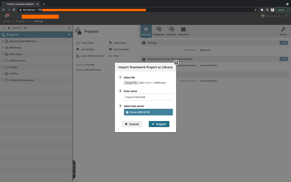 BIMcloud Support Tool BIMcloud Support Tool