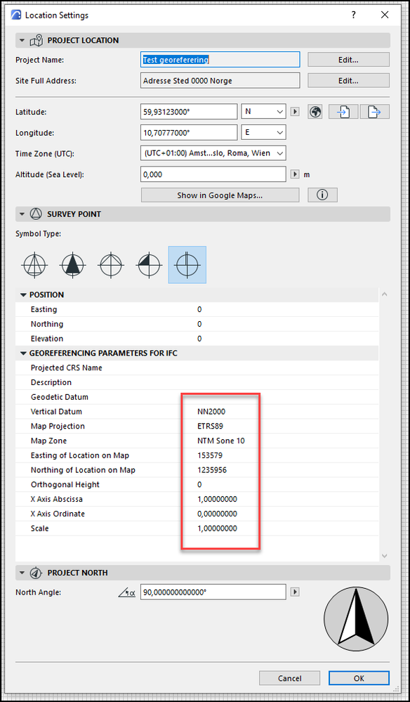 IFC And Georeferencing Parameters - Graphisoft Community