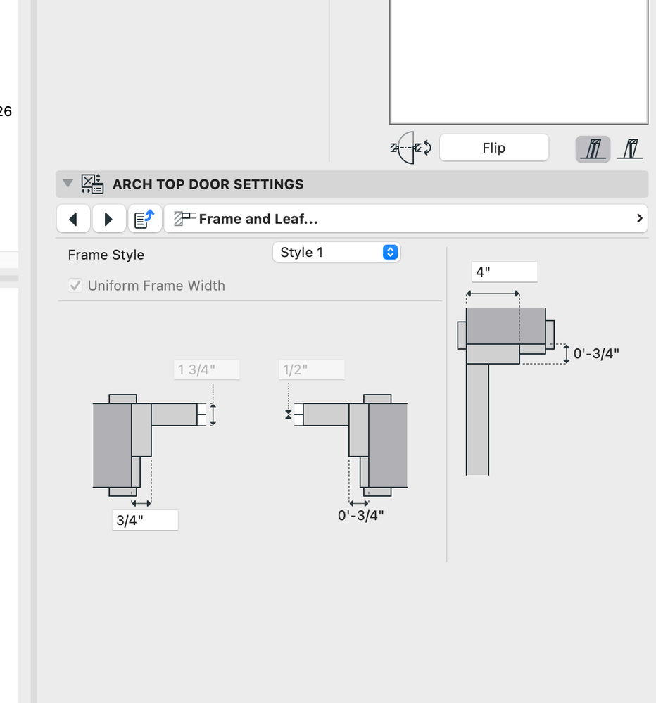 Change Thickness of Cased Opening Graphisoft Community