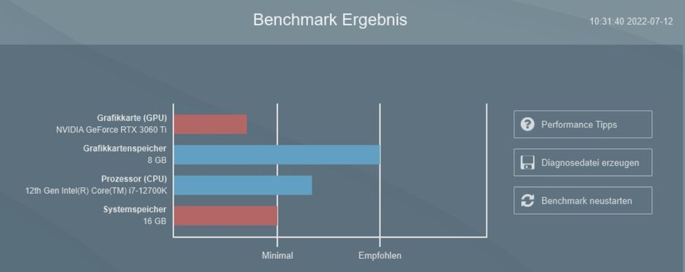 Lumion benchmark example