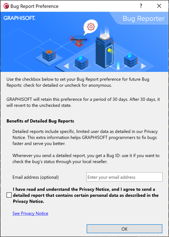 Graphisoft bug reporter что делать архикад 22