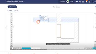 ArchiCAD Basic Skills Training Tutorial-The Curser