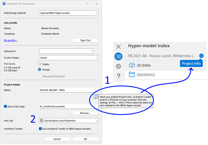 Project Info Sets - Publish settings BIMx.png