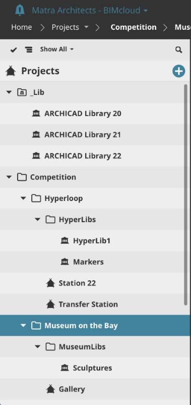 Project Library Folder In BIMcloud - Graphisoft Community