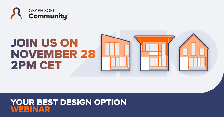 Your Best Design Option webinar is around the corn - Graphisoft Community