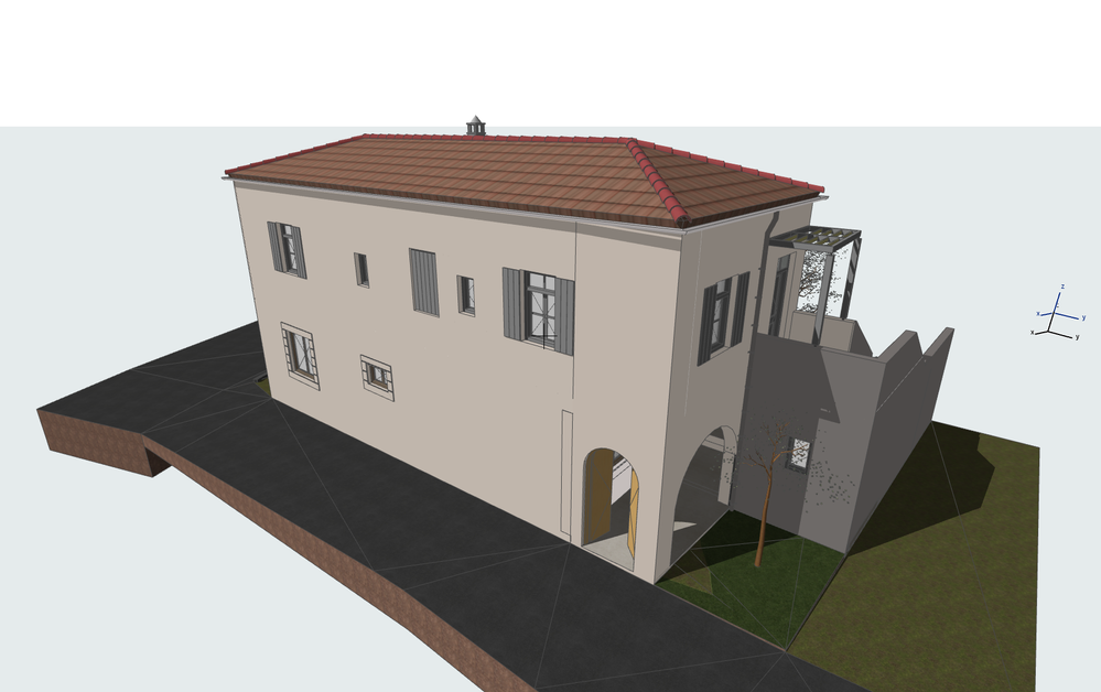 Archicad model