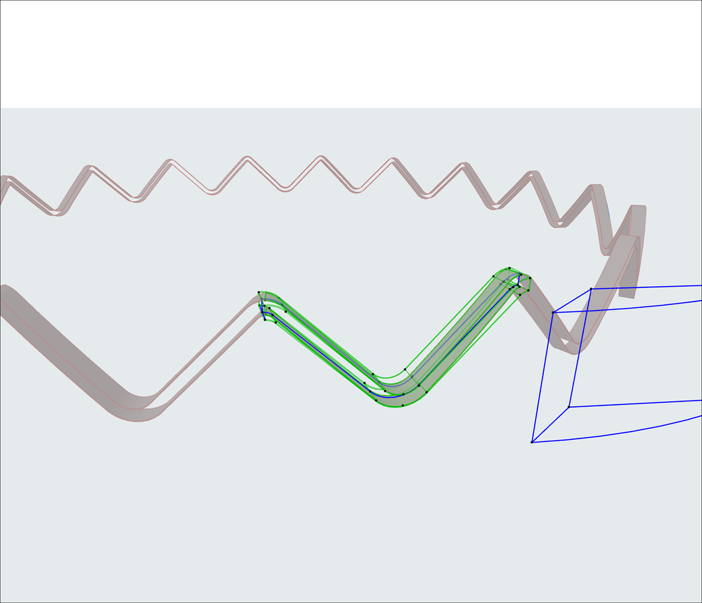 pattern in 3d . this is one shell frame just for fun......It can be also a single mass shell.