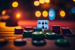 photo of poker chips and playing cards on a poker .jpg