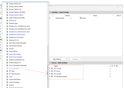 ifc assignment parameter request in GDL (ifczone, ... - Graphisoft ...