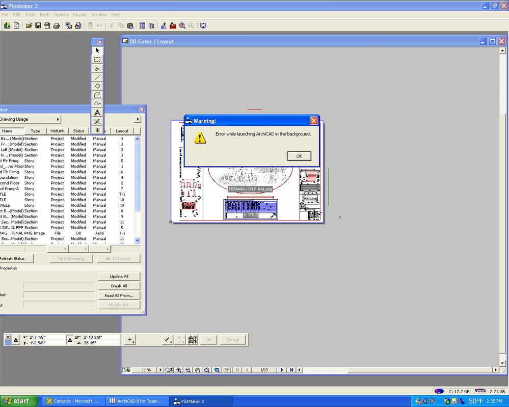 Error While Launching ArchiCad In Background - Graphisoft Community