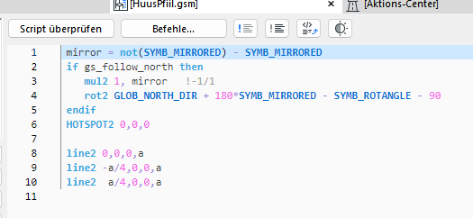 Parameterscript