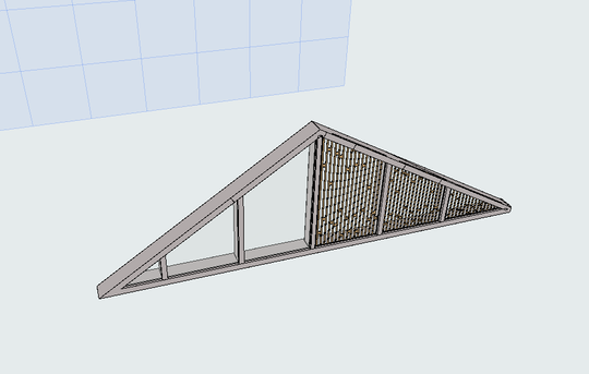 After subtracting then hiding morph layer