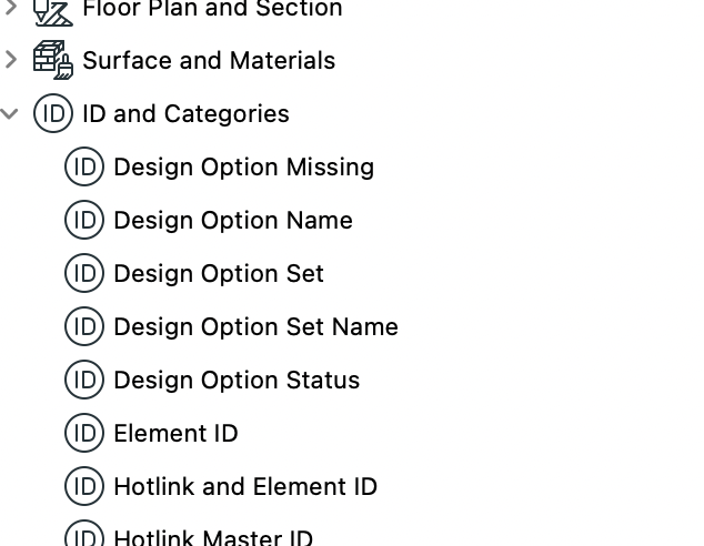 Design Options in Graphic Override rules criteria