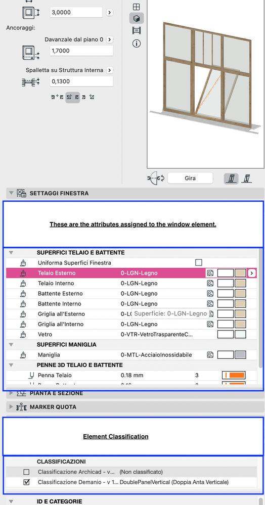 Attributes - Classification