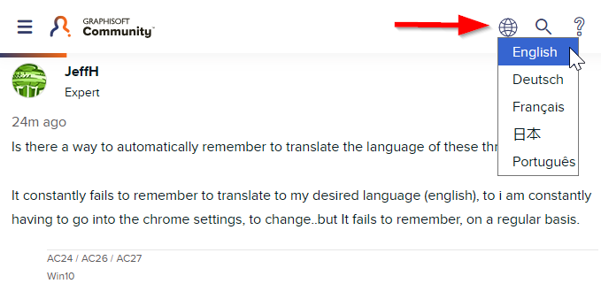 Language "world" icon