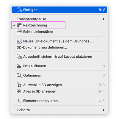 ArchiCAD Reinzeichnung CHE Version rechte Maustaste.png