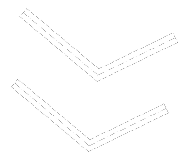 A1-deux poutres inclinées à 5° et raccordées.png