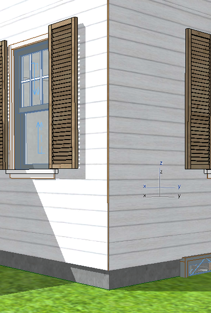 exterior corner - composite