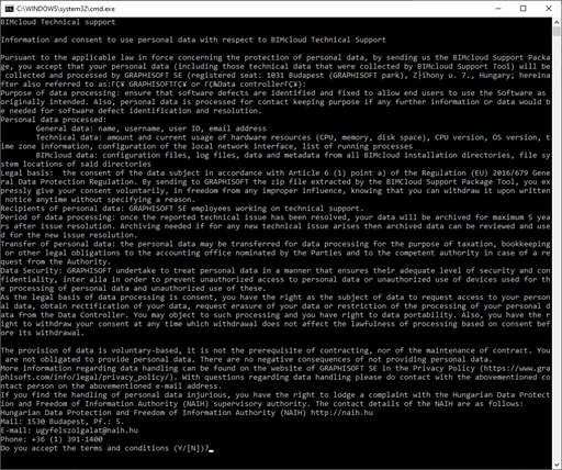 BIMcloud Support Tool BIMcloud Support Tool