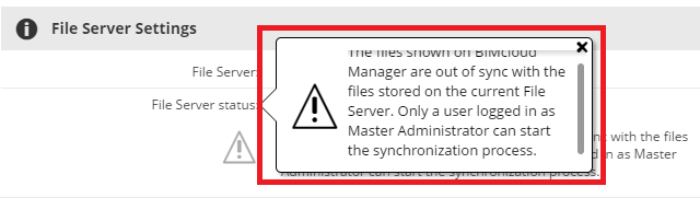 BIMcloud File Server Sync
