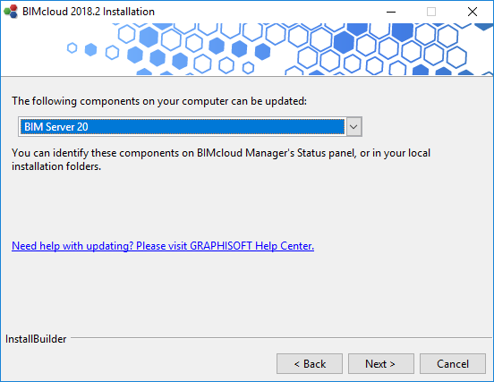 BIM Server 20 Selection